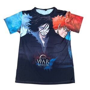 This War Within Shirt Anime Graphic Large Unisex Polyester Short Sleeve